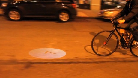Videoproiector pentru bicicleta Videoproiector pentru bicicleta