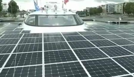 Cel mai mare vapor solar participă la o misiune arheologică în Marea Egee Cel mai mare vapor solar participă la o misiune arheologică în Marea Egee