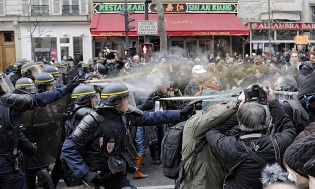 proteste paris