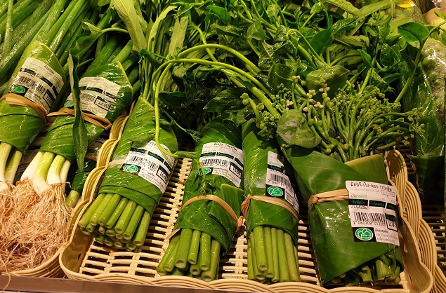 legume frunze banane